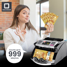 Load image into Gallery viewer, HECHKER Money Counter 9900 Mixed denomination count