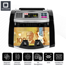 Load image into Gallery viewer, HECHKER Money Counter 9900 Mixed denomination count