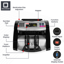 Load image into Gallery viewer, HECHKER Money Counter 9900 Mixed denomination count