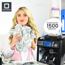 Load image into Gallery viewer, Hechker 15000 Value Money Counter 2 pockets